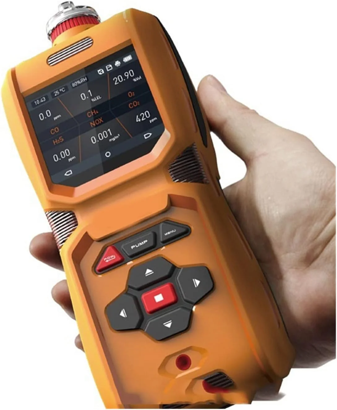 دستگاه تشخیص گاز LZFuiop، آشکارساز گاز برمید هیدروژن HBr، سنسور با دقت بالا، محافظت IP67، آشکارساز نشت گاز با ظرفیت ذخیره سازی بزرگ