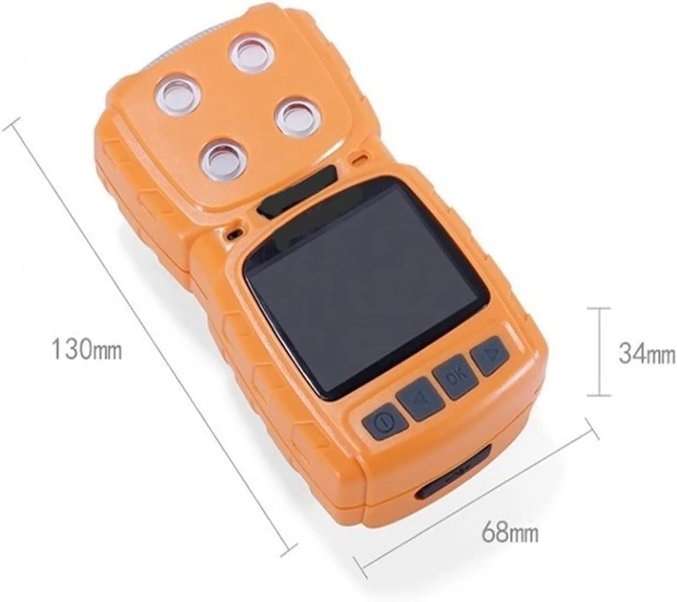 دستگاه تشخیص گاز LZFuiop، ردیاب دستی غلظت گاز کلر، آلارم نشت، تستر گاز، محدوده 0-10ppm، 0-50ppm، ردیاب نشت گاز با دقت بالا (0-50ppm)