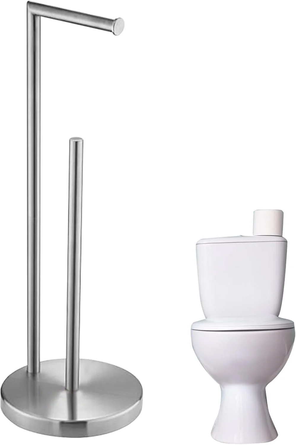 جا دستمال کاغذی ایستاده، آویز دستمال کاغذی آشپزخانه - نگهدارنده توپ نخ استیل ضد زنگ برای آپارتمان، خوابگاه، استودیو، خانه، حمام، اتاق نشیمن، دفتر، سرویس بهداشتی جا دستمال کاغذی ایستاده، آویز دستمال کاغذی آشپزخانه - نگهدارنده توپ نخ استیل ضد زنگ برای آپارتمان، خوابگاه، استودیو، خانه، حمام، اتاق نشیمن، دفتر، سرویس بهداشتی