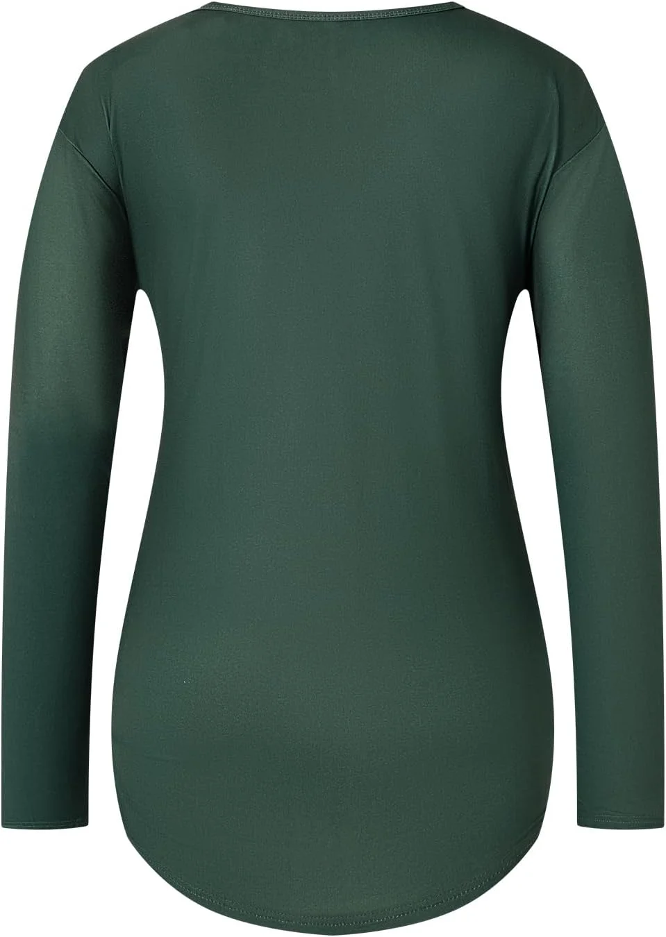 تی شرت بارداری زنانه Kewlent، آستین بلند، طرح هالووین، سبز، سایز XL