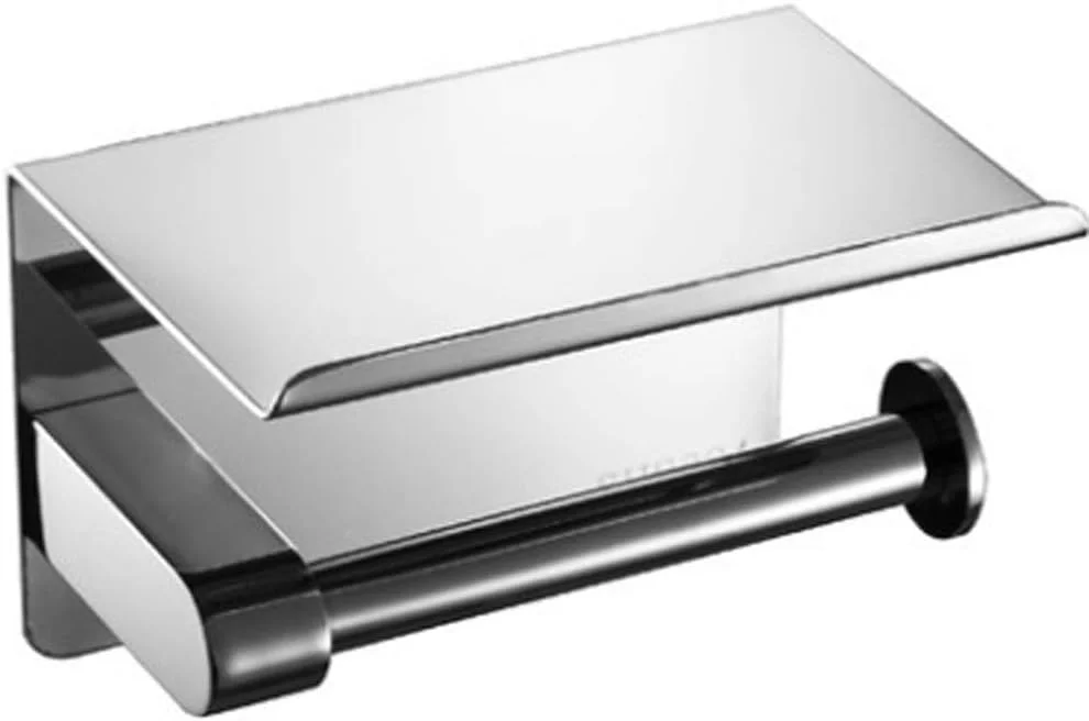 جا دستمال کاغذی توالت، جا رولی دستمال توالت استیل ضد زنگ، با سینی