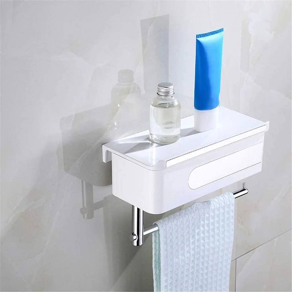 نگهدارنده دستمال توالت، جا دستمال کاغذی رولی استیل ضد زنگ، آویز دیواری