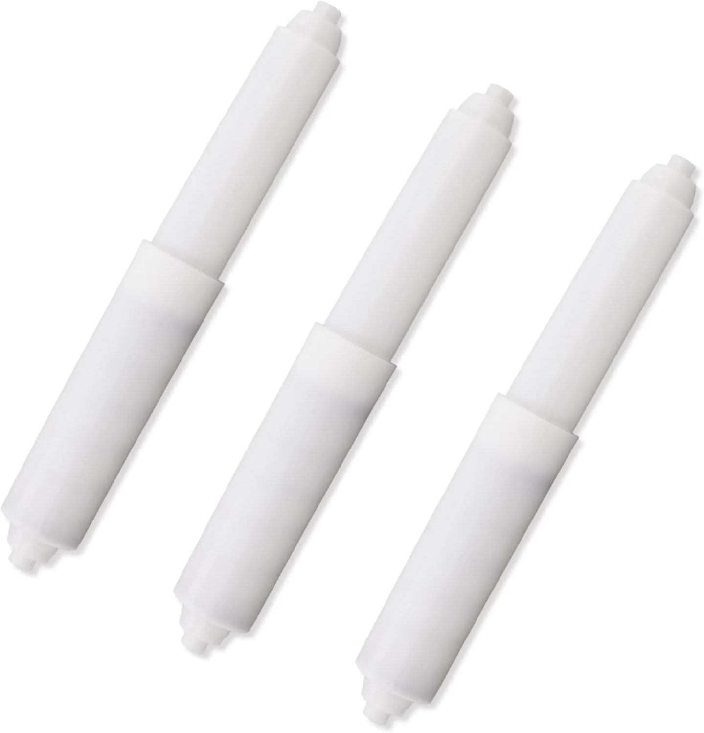 نگهدارنده دستمال توالت 3 عددی، نگهدارنده رول دستمال کاغذی پلاستیکی، فنری، جایگزین توالت فرنگی