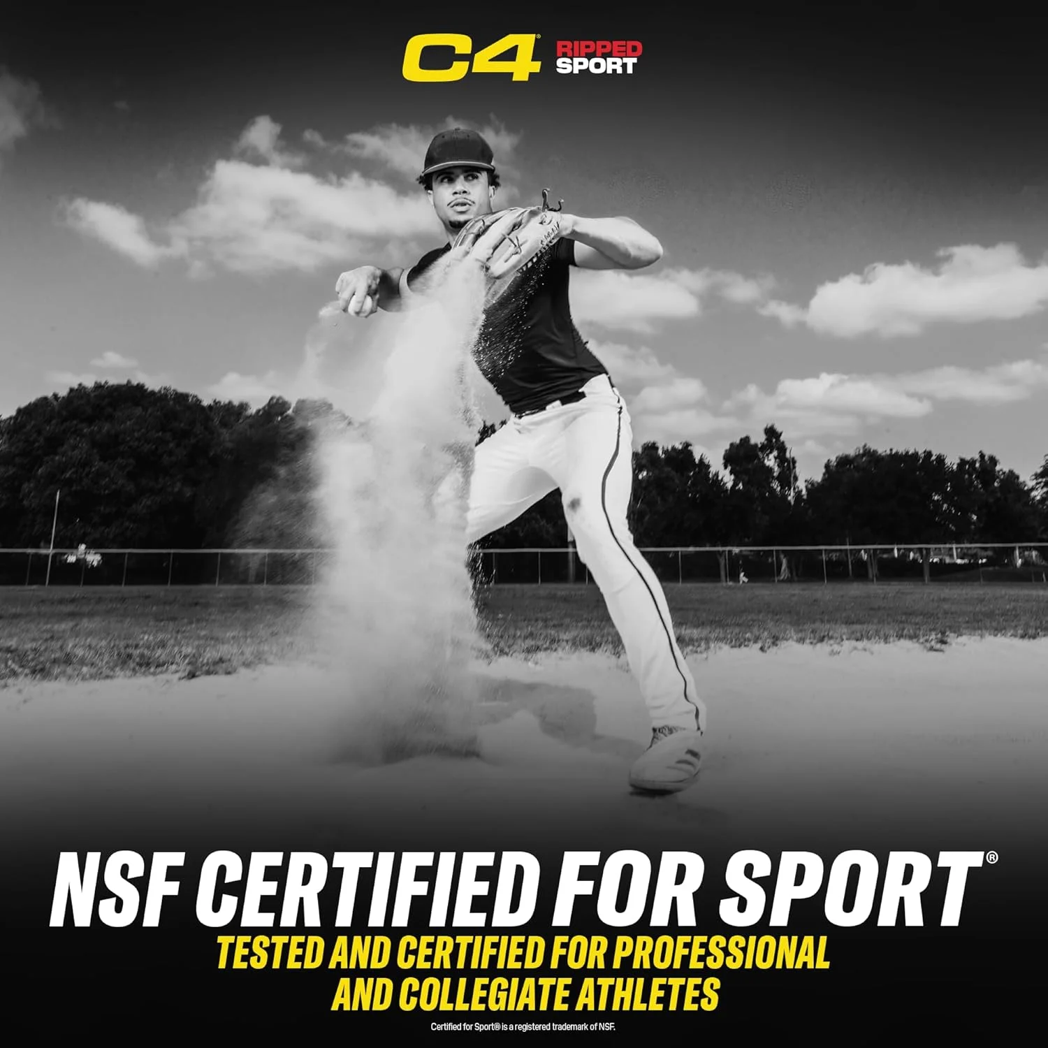 پودر مکمل قبل از تمرین سلکور C4 Ripped Sport با طعم پانچ میوه - دارای گواهینامه NSF برای ورزش + مکمل انرژی قبل از تمرین بدون شکر برای مردان و زنان | 135 میلی گرم کافئین | 30 سروینگ پودر مکمل قبل از تمرین سلکور C4 Ripped Sport با طعم پانچ میوه - دارای گواهینامه NSF برای ورزش + مکمل انرژی قبل از تمرین بدون شکر برای مردان و زنان | 135 میلی گرم کافئین | 30 سروینگ
