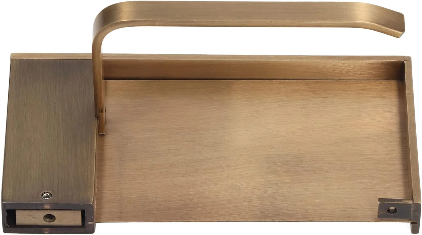 جا کاغذی توالت با قفسه، جا کاغذی توالت طلایی نصب آسان با روکش طلایی مس خالص مناسب برای اکثر رول های کاغذی Leunlee