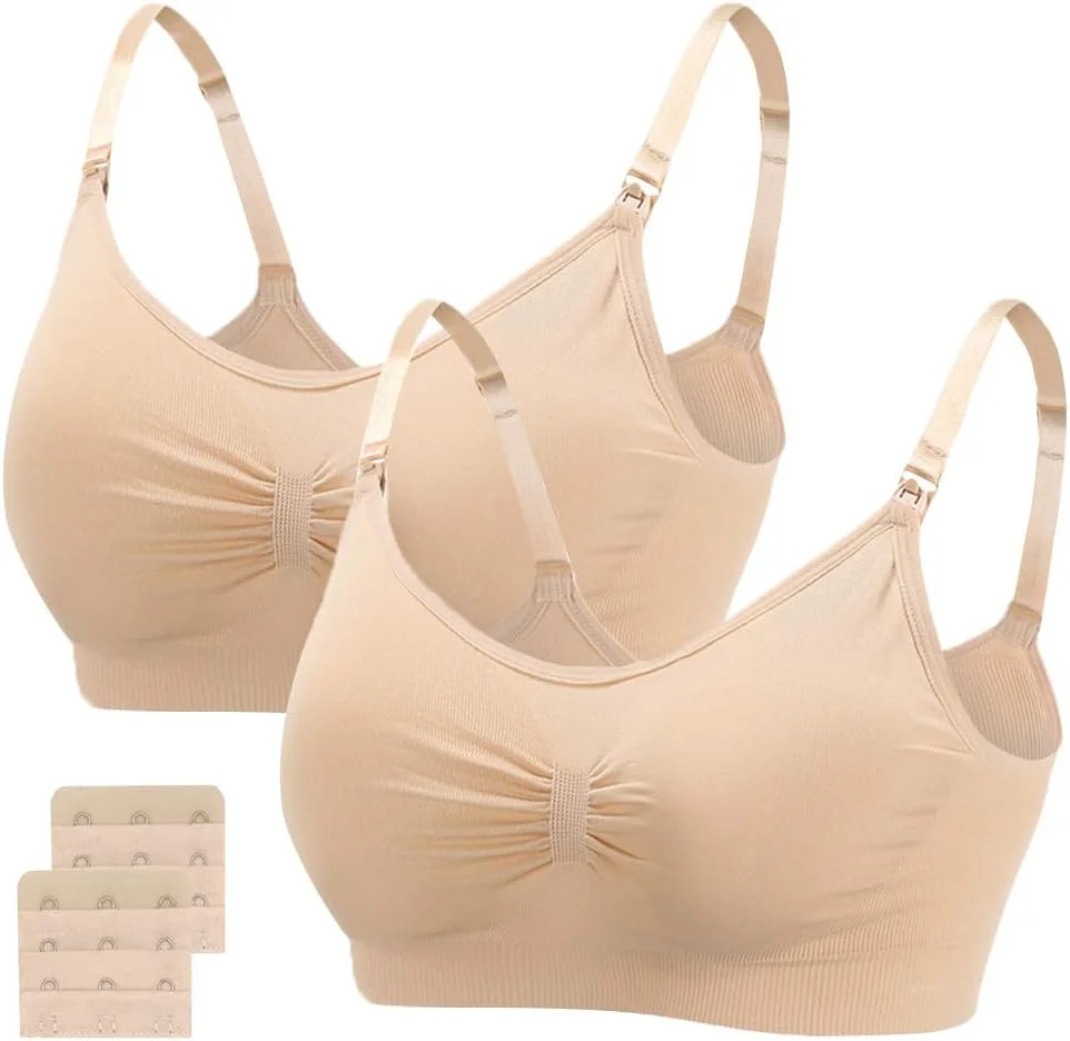 سوتین شیردهی بارداری درِس سی سی (2 عدد)