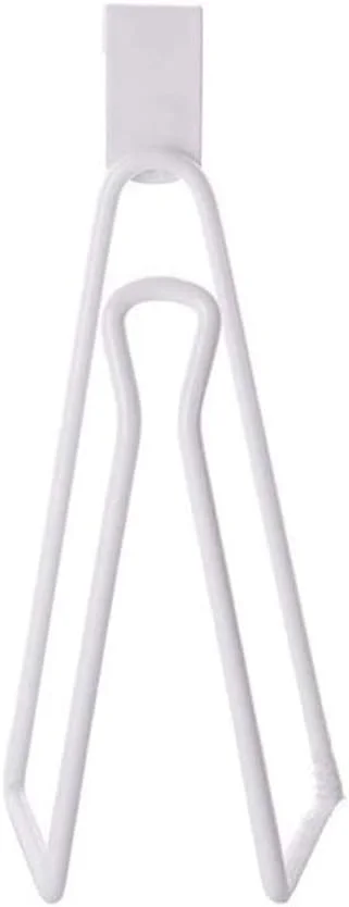 نگهدارنده دستمال توالت، لوازم نگهداری حمام، نگهدارنده دستمال کاغذی توالت، قفسه حوله، آویز قفسه آشپزخانه، سفید