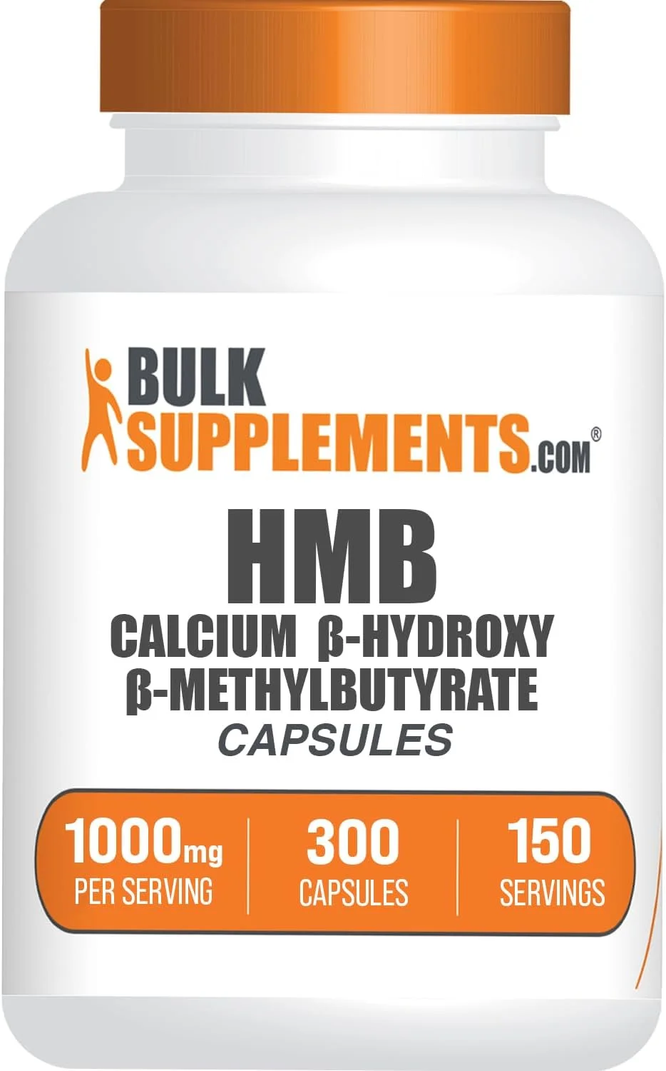 کپسول های HMB توئه بالک ساپلیمنتز - به عنوان کلسیم HMB، بتا-هیدروکسی بتا-متیل بوتیرات، مکمل HMB، بدون گلوتن - 1000 میلی گرم HMB، 2 کپسول در هر وعده، 300 کپسول (بسته 1 عددی)