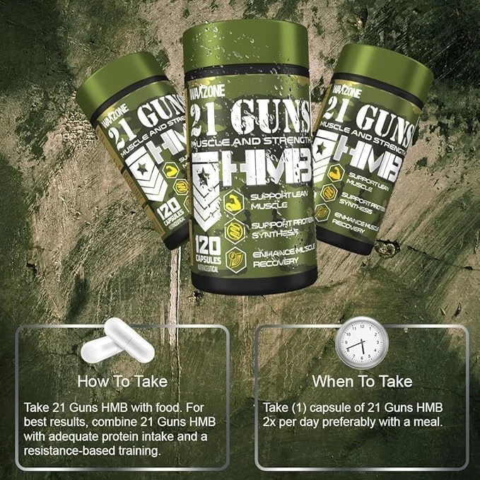 وارزون 21 گانز HMB 1000MG، 120 سروینگ