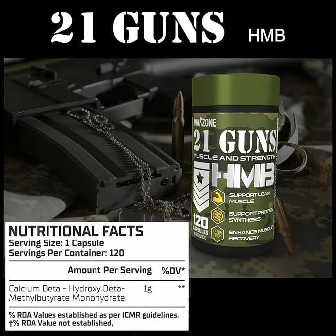 وارزون 21 گانز HMB 1000MG، 120 سروینگ