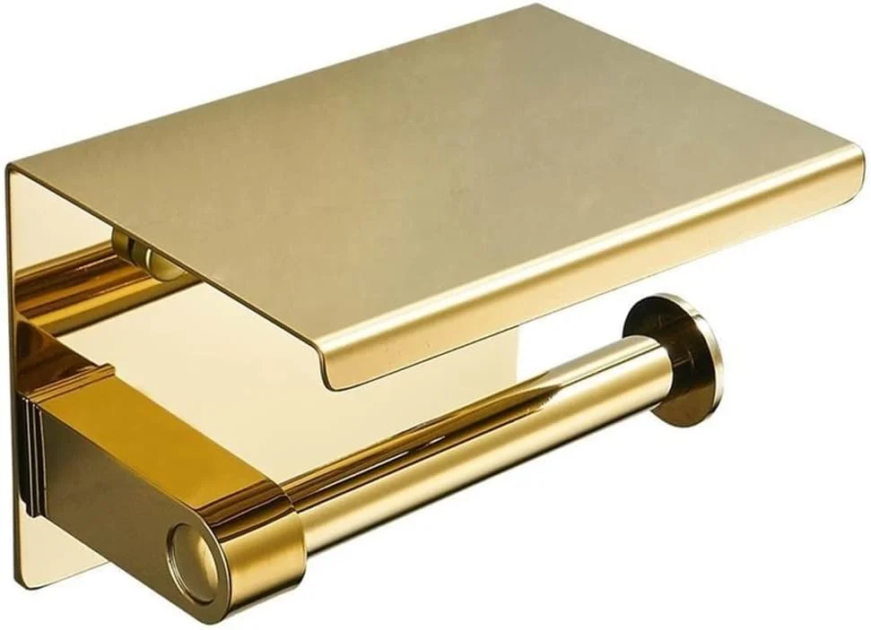 جا دستمال رولی توالت با قفسه تلفن، پخش کننده دستمال کاغذی دیواری