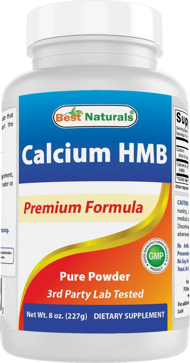 بهترین نچرالز اچ ام بی (بتا-هیدروکسی بتا-متیل بوتیرات) پودر خالص 227 گرم