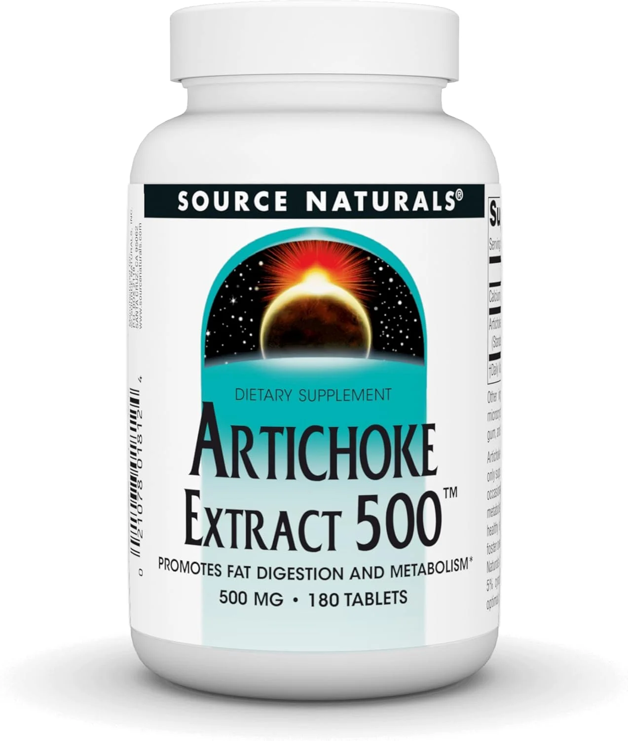 عصاره آرتیشو Source Naturals، 180 قرص (500 میلی گرم) 124847
