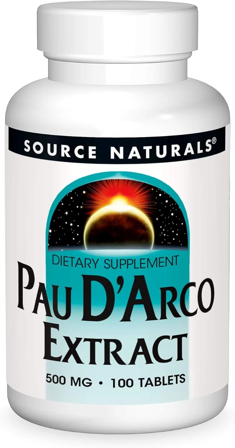 عصاره پاو دارکو 500 میلی گرمی Source Naturals، 100 قرص