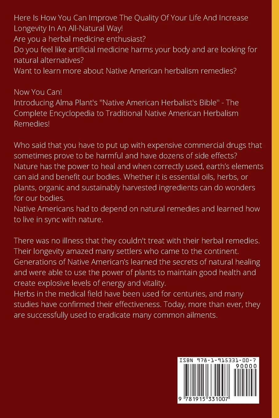 Top Notch International Native American Herbalist's Bible: The Complete Encyclopedia to Traditional Native American Herbalism Remedies Top Notch International Native American Herbalist's Bible: The Complete Encyclopedia to Traditional Native American Herbalism Remedies