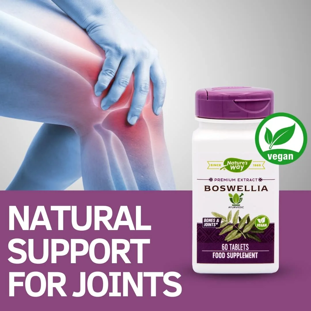 بوسولیا استاندارد شده Nature's Way، 307 میلی گرم، 60 قرص بوسولیا استاندارد شده Nature's Way، 307 میلی گرم، 60 قرص