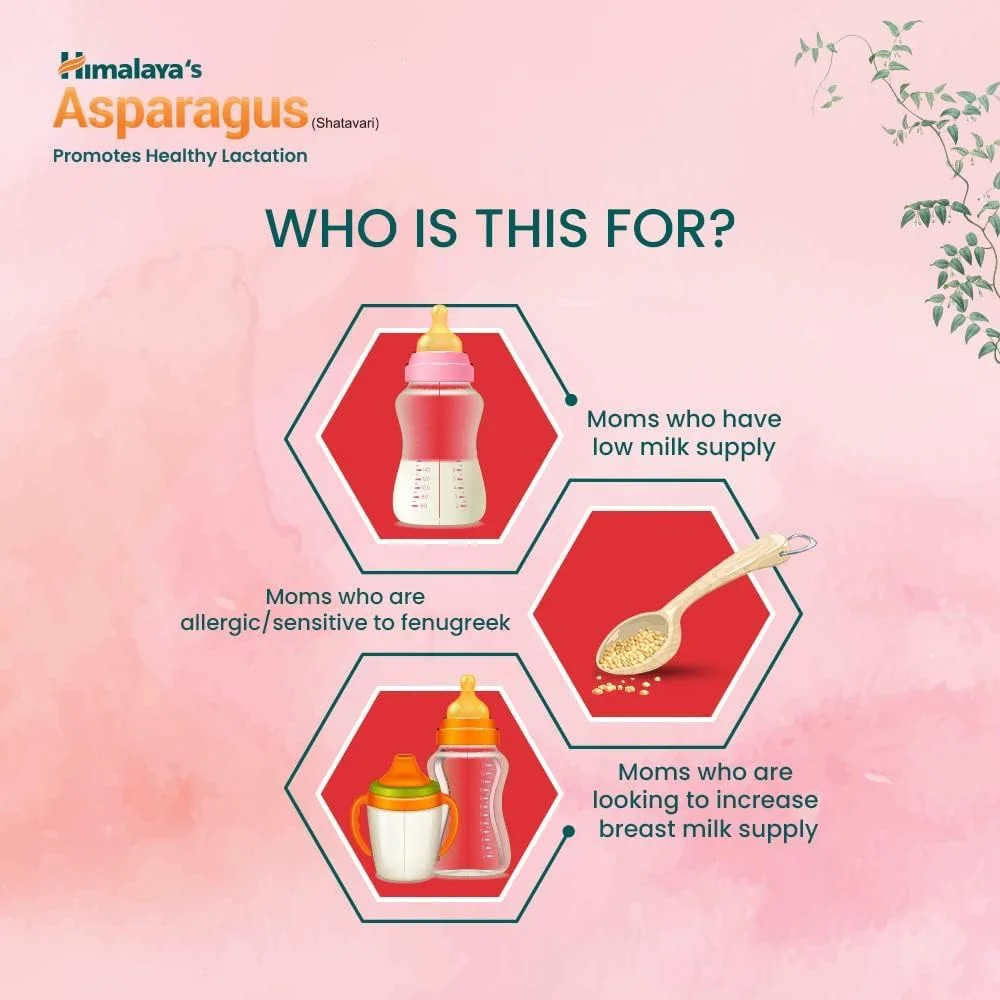 هیمالیا مارچوبه 60 کپسول (شاتاواری)؛ پشتیبانی از شیردهی سالم، پشتیبانی از سلامت زنان؛ طبیعی