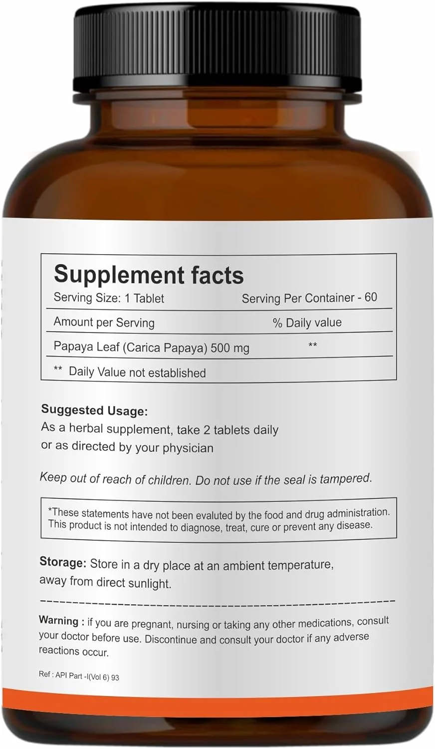 قرص عصاره برگ پاپایا کاریکا هرب اسنشیال (500 میلی گرم، 60 عدد، بسته 2 عددی) قرص عصاره برگ پاپایا کاریکا هرب اسنشیال (500 میلی گرم، 60 عدد، بسته 2 عددی)