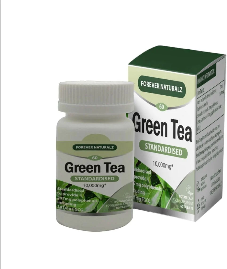 قرص چای سبز 100% خالص Forever Naturalz با اسپیرولینا - بهترین چربی سوز و لاغری - پشتیبانی از مدیریت کاهش وزن