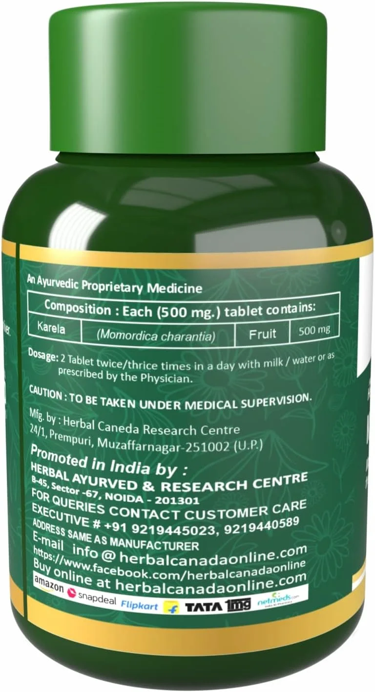 قرص کارلا هاربال کانادا | حفظ سطح قند خون | 100 قرص گیاهی (بسته 2 عددی) قرص کارلا هاربال کانادا | حفظ سطح قند خون | 100 قرص گیاهی (بسته 2 عددی)