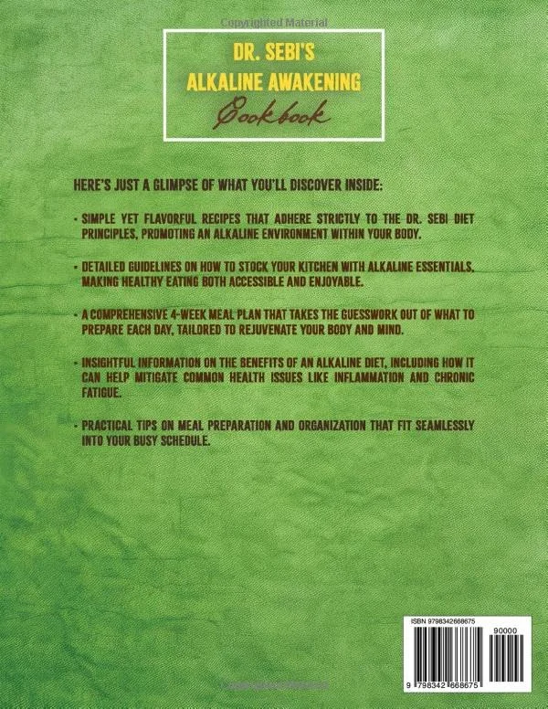 کتاب آشپزی بیداری قلیایی دکتر سبی: قدرت طبیعت را با دستور العمل های سالم که بدن و روح را تغذیه می کنند، آزاد کنید کتاب آشپزی بیداری قلیایی دکتر سبی: قدرت طبیعت را با دستور العمل های سالم که بدن و روح را تغذیه می کنند، آزاد کنید