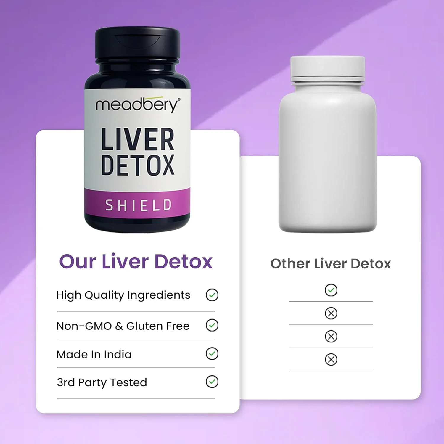 قرص خار مریم Meadbery Liver Detox برای عملکرد سالم کبد، هضم سالم، محافظت طبیعی در برابر کبد چرب، مواد تشکیل دهنده مورد تحقیق بالینی، سلامت کبد، سم زدایی کبد، 120 عدد قرص خار مریم Meadbery Liver Detox برای عملکرد سالم کبد، هضم سالم، محافظت طبیعی در برابر کبد چرب، مواد تشکیل دهنده مورد تحقیق بالینی، سلامت کبد، سم زدایی کبد، 120 عدد
