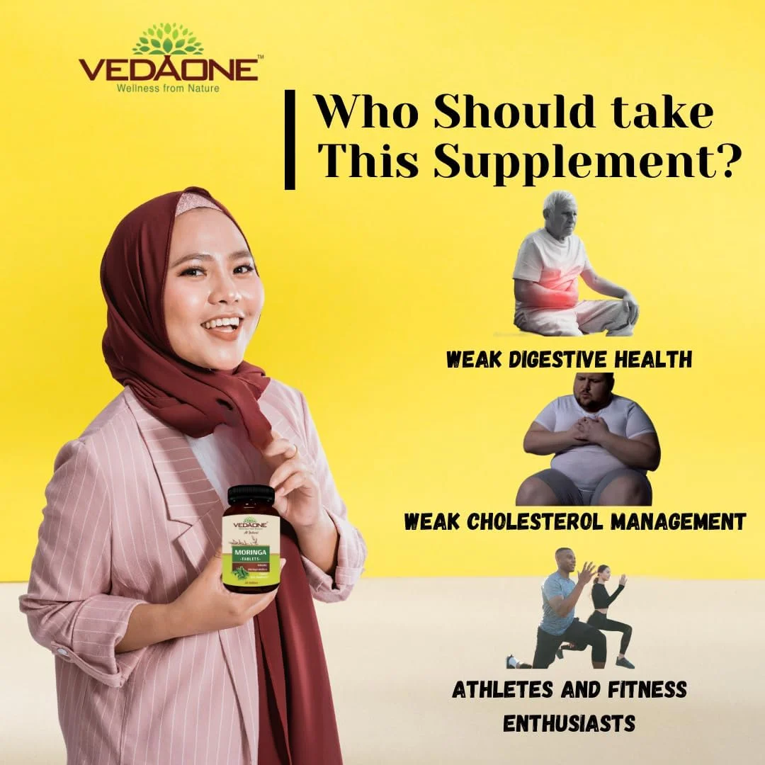 قرص مورینگا پریمیوم طبیعی وداوان، 750 میلی گرم | 60 عدد | 100% ارگانیک | فواید مورینگا - پشتیبانی از سیستم ایمنی، افزایش انرژی، هضم، متابولیسم، غنی از آنتی اکسیدان ها، ویتامین ها و مواد معدنی