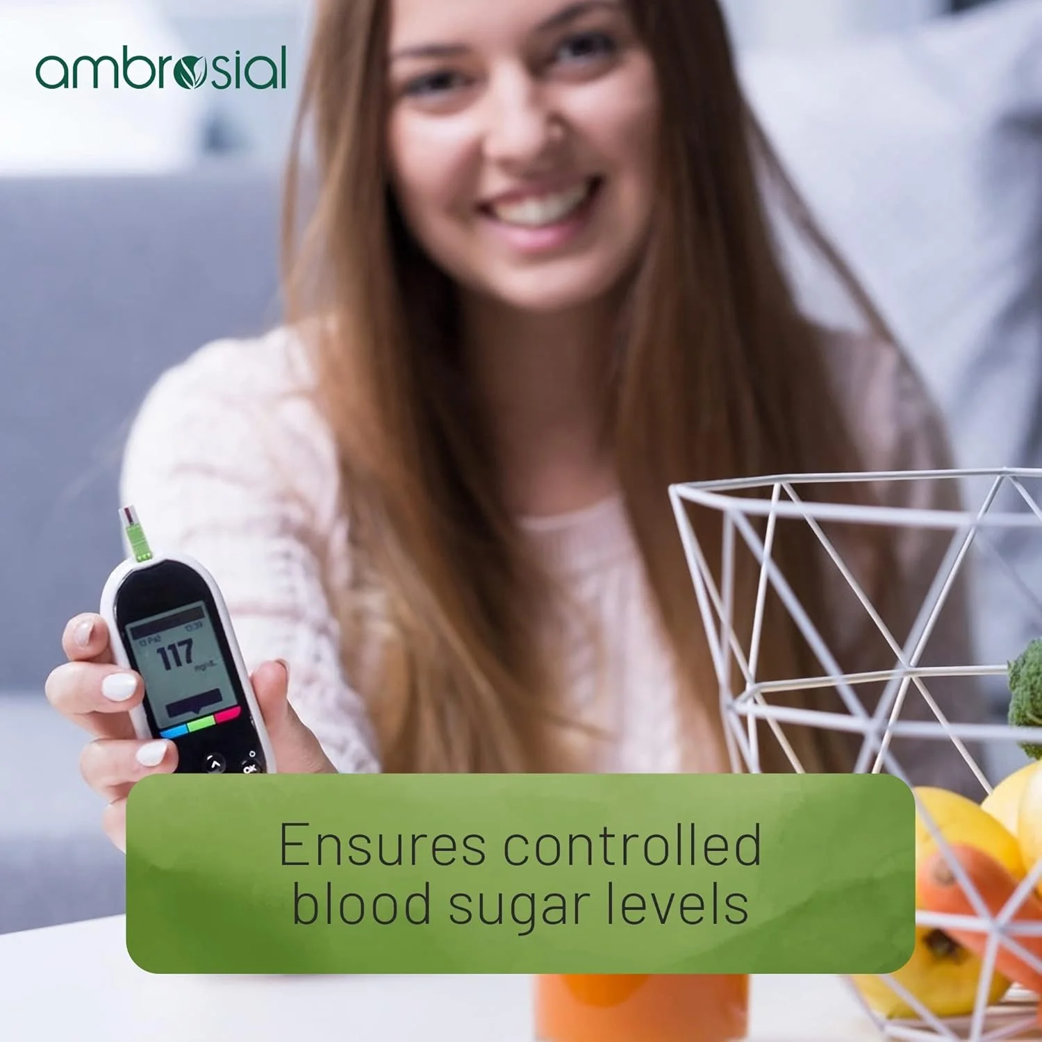 آمبروزیال گلوکوکر | خربزه تلخ | چریش | آلو سیاه (جامون) | پشتیبانی از قند | کمک به تعادل قند خون | 100% مواد طبیعی (بسته 2 عددی - 120 قرص) آمبروزیال گلوکوکر | خربزه تلخ | چریش | آلو سیاه (جامون) | پشتیبانی از قند | کمک به تعادل قند خون | 100% مواد طبیعی (بسته 2 عددی - 120 قرص)