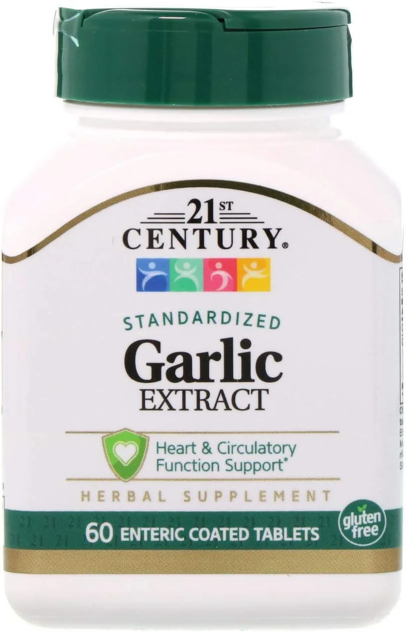 قرص عصاره سیر 21st Century، 60 عدد قرص عصاره سیر 21st Century، 60 عدد