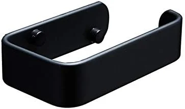 جا کاغذی توالت مشکی از جنس آلومینیوم فضایی، نگهدارنده حوله کاغذی، نگهدارنده رول کاغذی آشپزخانه، لوازم جانبی حمام