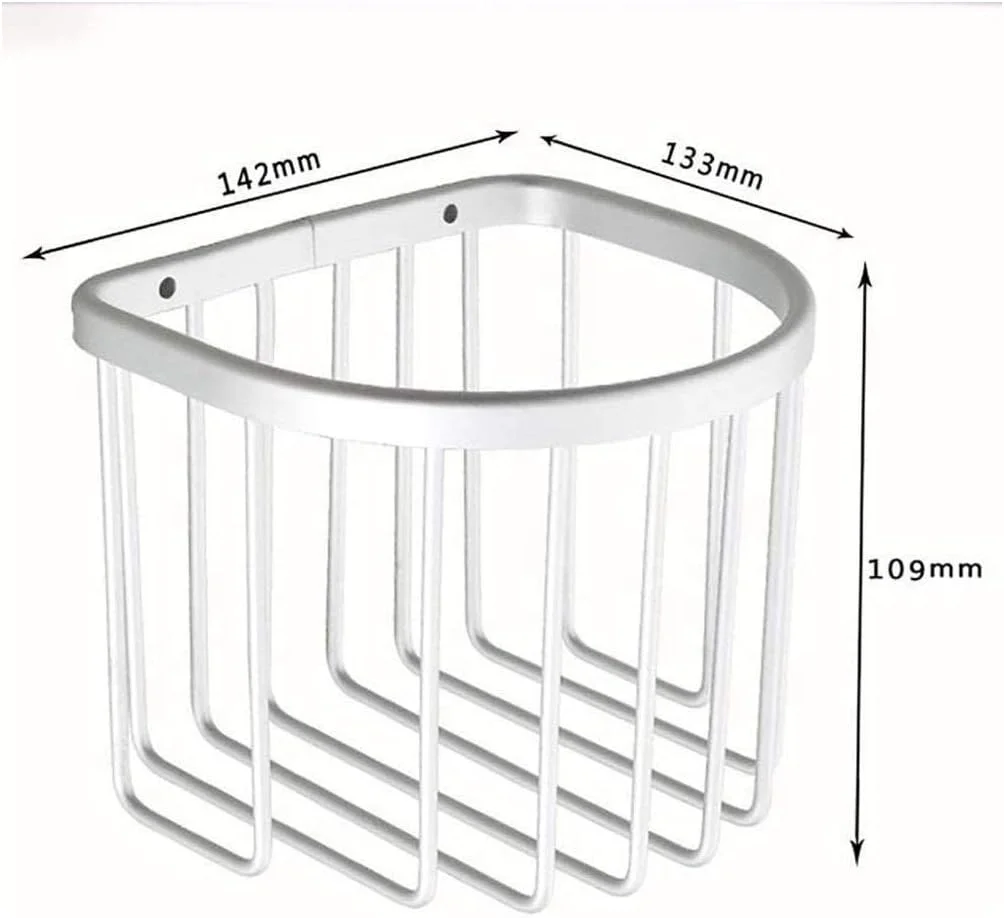 جا دستمال کاغذی توالت آلومینیومی، سبد دستمال کاغذی، جا دستمال کاغذی اروپایی، رول توالت، لوازم جانبی حمام
