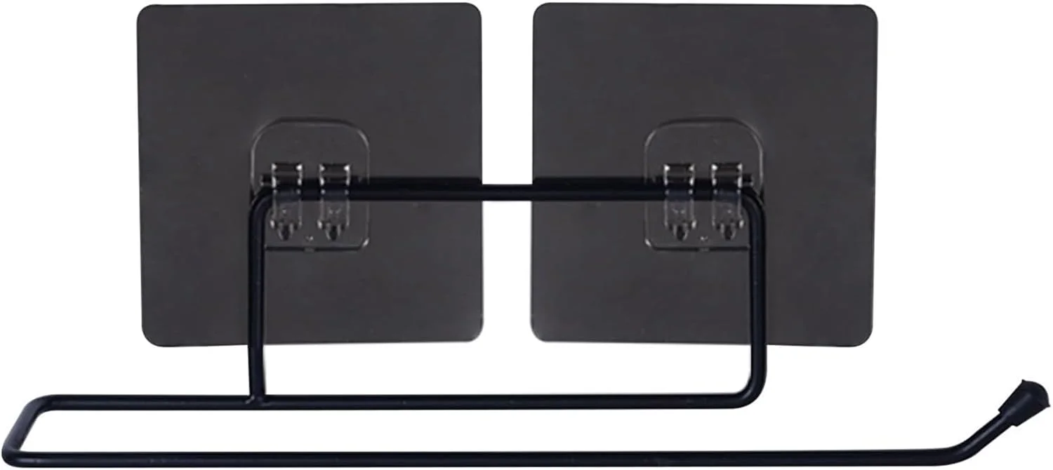 جا دستمال توالت استیل چسبی Sulfar | پایه نگهدارنده دستمال کاغذی بدون نیاز به دریل برای حمام | آویز دستمال توالت دیواری | مشکی جا دستمال توالت استیل چسبی Sulfar | پایه نگهدارنده دستمال کاغذی بدون نیاز به دریل برای حمام | آویز دستمال توالت دیواری | مشکی