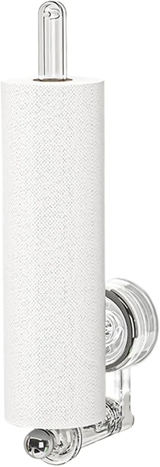 جا دستمال کاغذی مکشی، جا رولی کاغذ آشپزخانه قابل جابجایی، سازمان دهنده صرفه جویی در فضا بدون نیاز به سوراخ کاری برای کابینت کاروان، خانه، سرویس بهداشتی، خوابگاه، آشپزخانه، سینک ظرفشویی جا دستمال کاغذی مکشی، جا رولی کاغذ آشپزخانه قابل جابجایی، سازمان دهنده صرفه جویی در فضا بدون نیاز به سوراخ کاری برای کابینت کاروان، خانه، سرویس بهداشتی، خوابگاه، آشپزخانه، سینک ظرفشویی