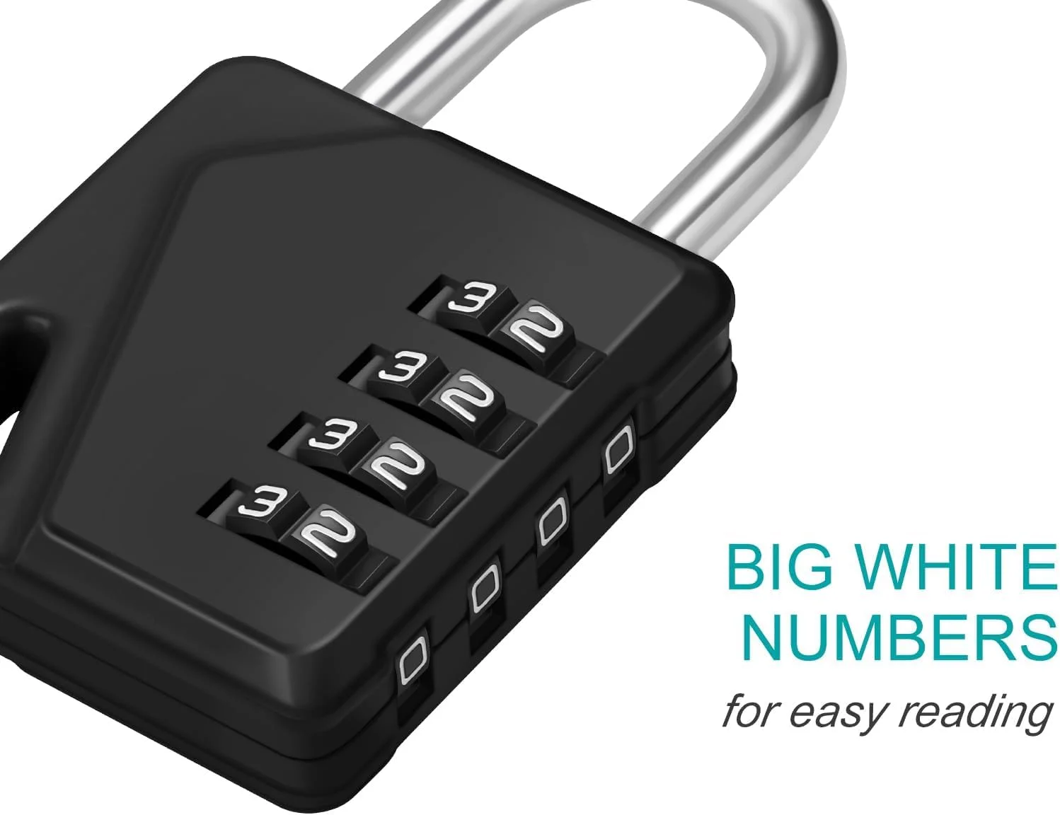 قفل رمزی ترکیبی KASTWAVE برای کمدهای ورزشی، قفل رمزی 4 رقمی ضد آب با برچسب نام DIY، قفل کمدهای مدرسه، قفل بیرونی ضد آب برای سوله ها، درب حصار (مشکی، 2 عددی) قفل رمزی ترکیبی KASTWAVE برای کمدهای ورزشی، قفل رمزی 4 رقمی ضد آب با برچسب نام DIY، قفل کمدهای مدرسه، قفل بیرونی ضد آب برای سوله ها، درب حصار (مشکی، 2 عددی)