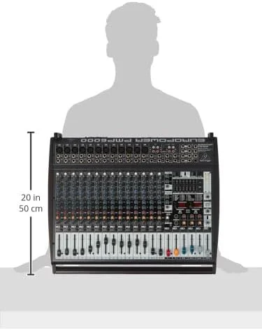 میکسر پاور دار 20 کانال 1600 واتی Behringer EUropower Pmp6000 میکسر پاور دار 20 کانال 1600 واتی Behringer EUropower Pmp6000