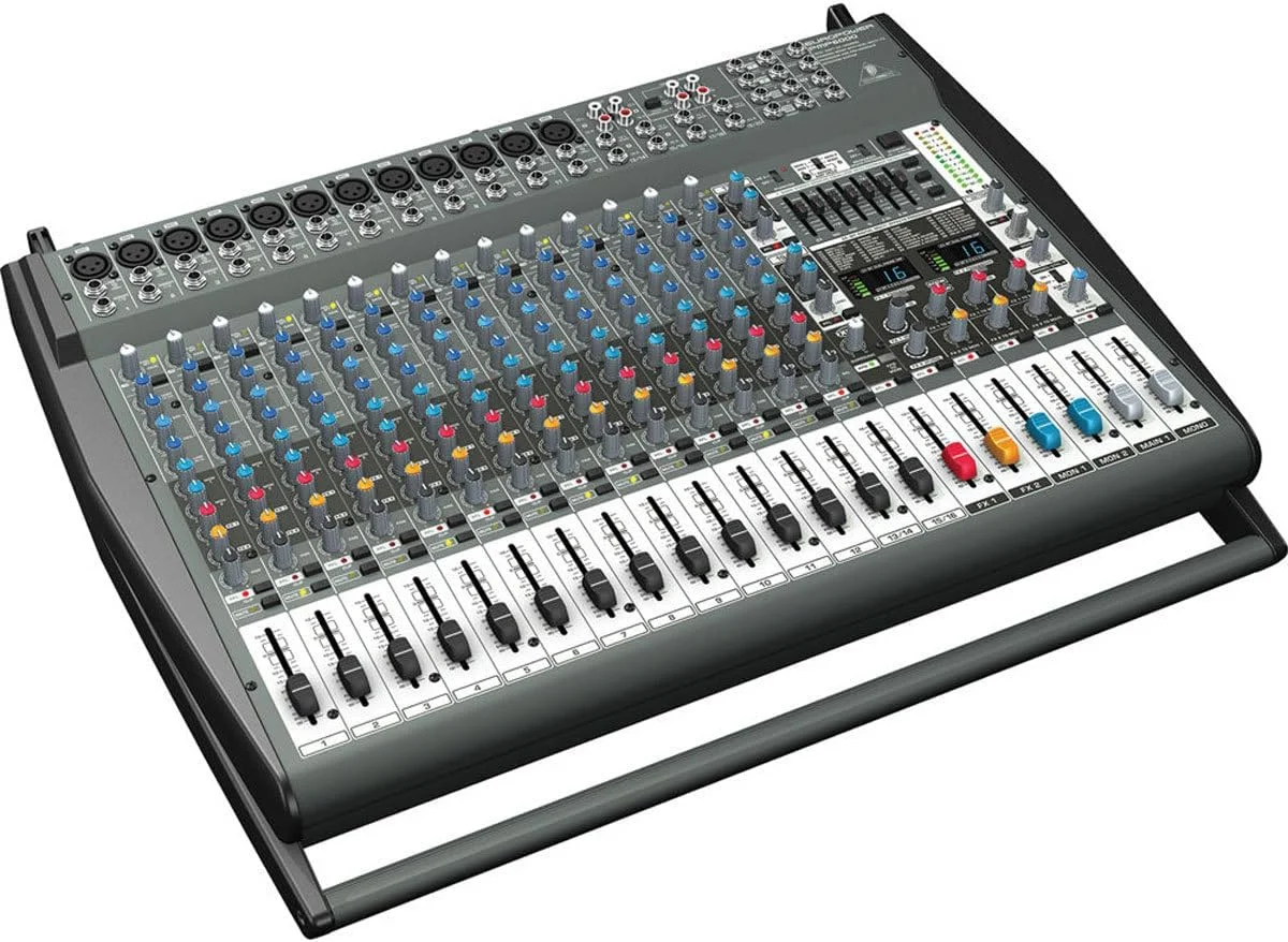 میکسر پاور دار 20 کانال 1600 واتی Behringer EUropower Pmp6000 میکسر پاور دار 20 کانال 1600 واتی Behringer EUropower Pmp6000