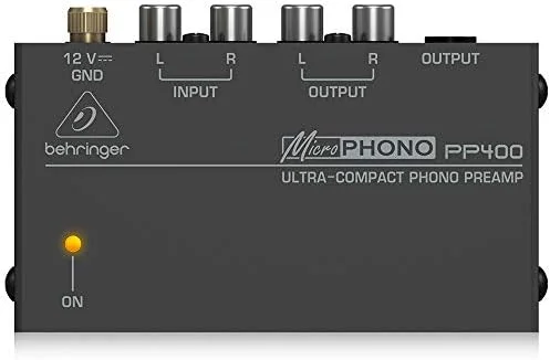 پری امپلی فایر فونو فوق فشرده بهرینگر MICROPHONO PP400 پری امپلی فایر فونو فوق فشرده بهرینگر MICROPHONO PP400