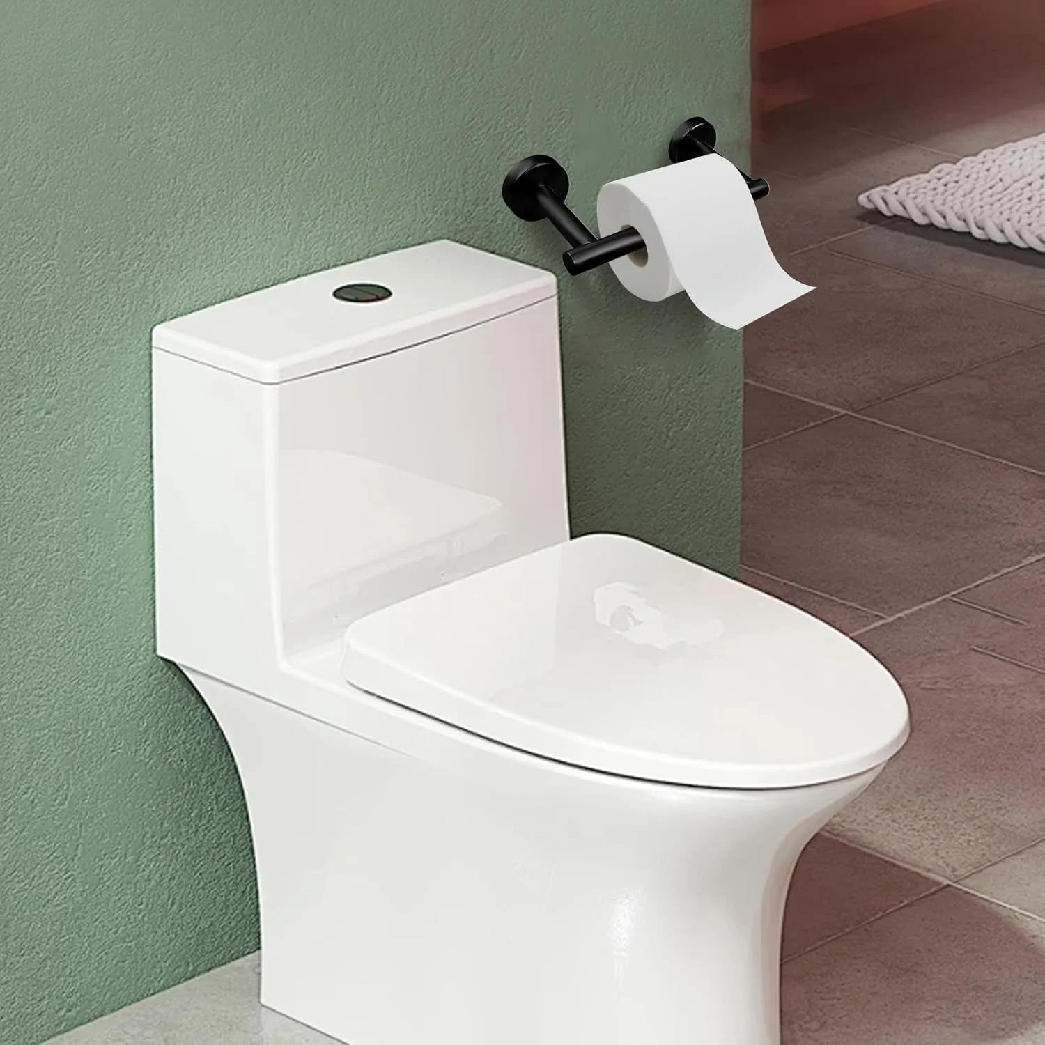 جا دستمال کاغذی دیواری | نگهدارنده رول دستمال کاغذی دیواری | پخش کننده دستمال کاغذی استیل ضد زنگ برای حمام، آشپزخانه، هتل، سرویس بهداشتی