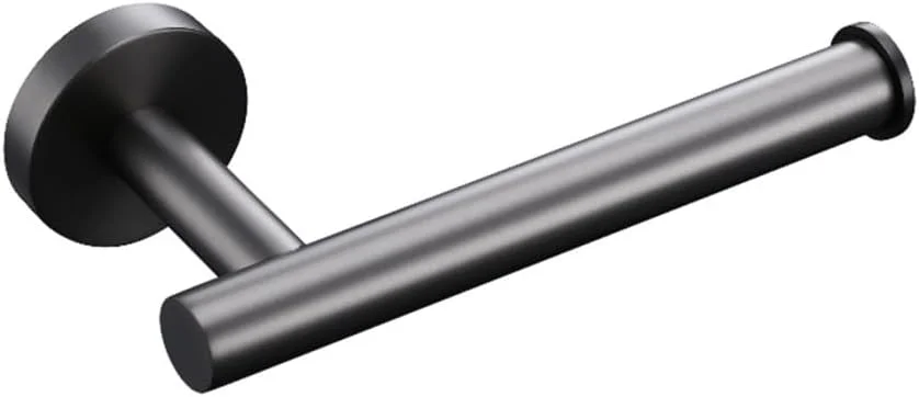 ست لوازم جانبی حمام استیل ضد زنگ مدرن با جا حوله ای، جا دستمال کاغذی، آویز و روکش خاکستری متالیک برس خورده (جا دستمال کاغذی تکی) ست لوازم جانبی حمام استیل ضد زنگ مدرن با جا حوله ای، جا دستمال کاغذی، آویز و روکش خاکستری متالیک برس خورده (جا دستمال کاغذی تکی)