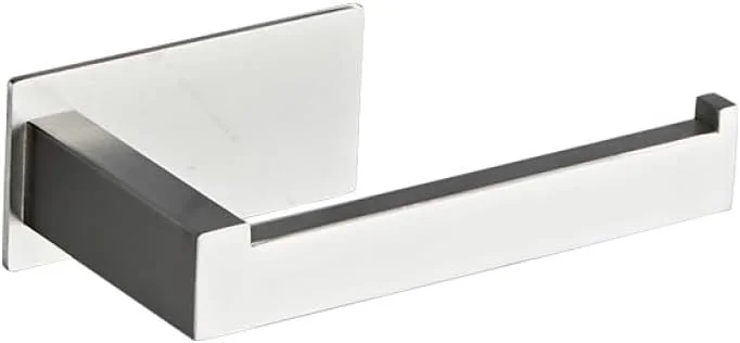 ست لوازم جانبی حمام نقره ای استیل ضد زنگ شامل جا حوله ای، جا دستمال کاغذی توالت، میله حوله، قلاب، لوازم جانبی حمام بدون نیاز به سوراخ کاری، جا دستمال کاغذی ست لوازم جانبی حمام نقره ای استیل ضد زنگ شامل جا حوله ای، جا دستمال کاغذی توالت، میله حوله، قلاب، لوازم جانبی حمام بدون نیاز به سوراخ کاری، جا دستمال کاغذی