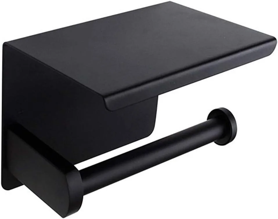 جای دستمال توالت SKYRRA، استیل ضد زنگ، سخت افزار حمام، قفسه حمام، جا حوله ای دیواری، جای دستمال کاغذی پانچ دار، مناسب آشپزخانه