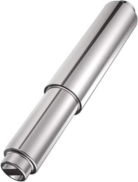 میله جایگزین نگهدارنده کاغذ توالت نقره ای، غلطک نگهدارنده کاغذ توالت، استیل ضد زنگ، غلطک نگهدارنده فنری، میله فنری کاغذ توالت، لوازم جانبی حمام