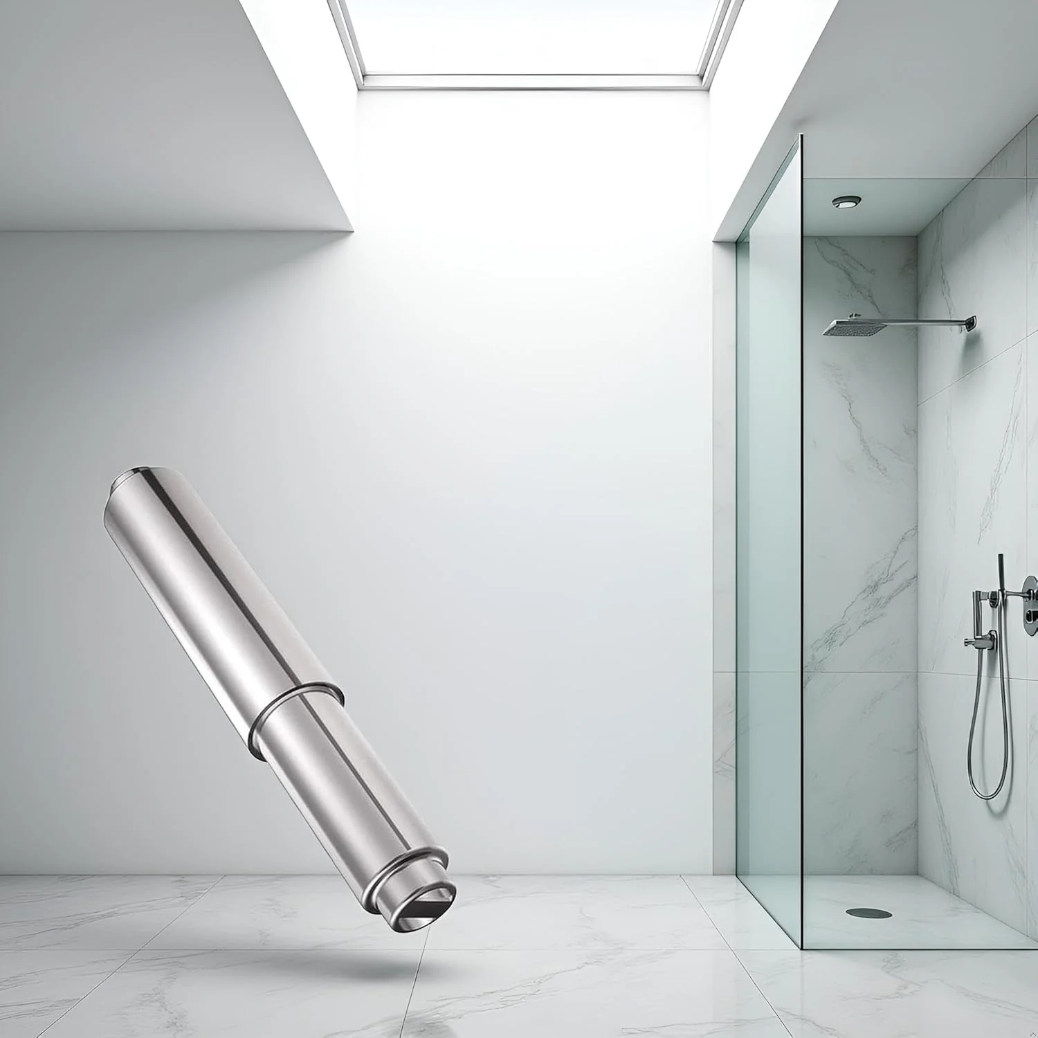 میله جایگزین نگهدارنده کاغذ توالت نقره ای، غلطک نگهدارنده کاغذ توالت، استیل ضد زنگ، غلطک نگهدارنده فنری، میله فنری کاغذ توالت، لوازم جانبی حمام میله جایگزین نگهدارنده کاغذ توالت نقره ای، غلطک نگهدارنده کاغذ توالت، استیل ضد زنگ، غلطک نگهدارنده فنری، میله فنری کاغذ توالت، لوازم جانبی حمام