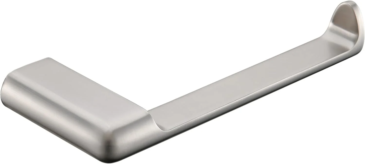 جا دستمال کاغذی توالت simpletome، نصب دیواری، آلیاژ روی ضد زنگ، نصب با دریل، طراحی مدرن و مینیمال (نكيل مُسحون)