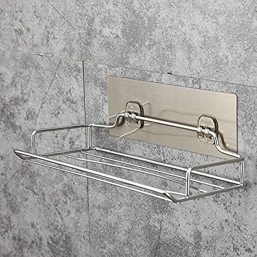 Sanbo Wall Mounted Tissue Paper Holder Stainless Steel Non-Marking Paste Suction Toilet Paper Tissue Rack Pumping Paper Holder Hanger Bathroom Kitchen