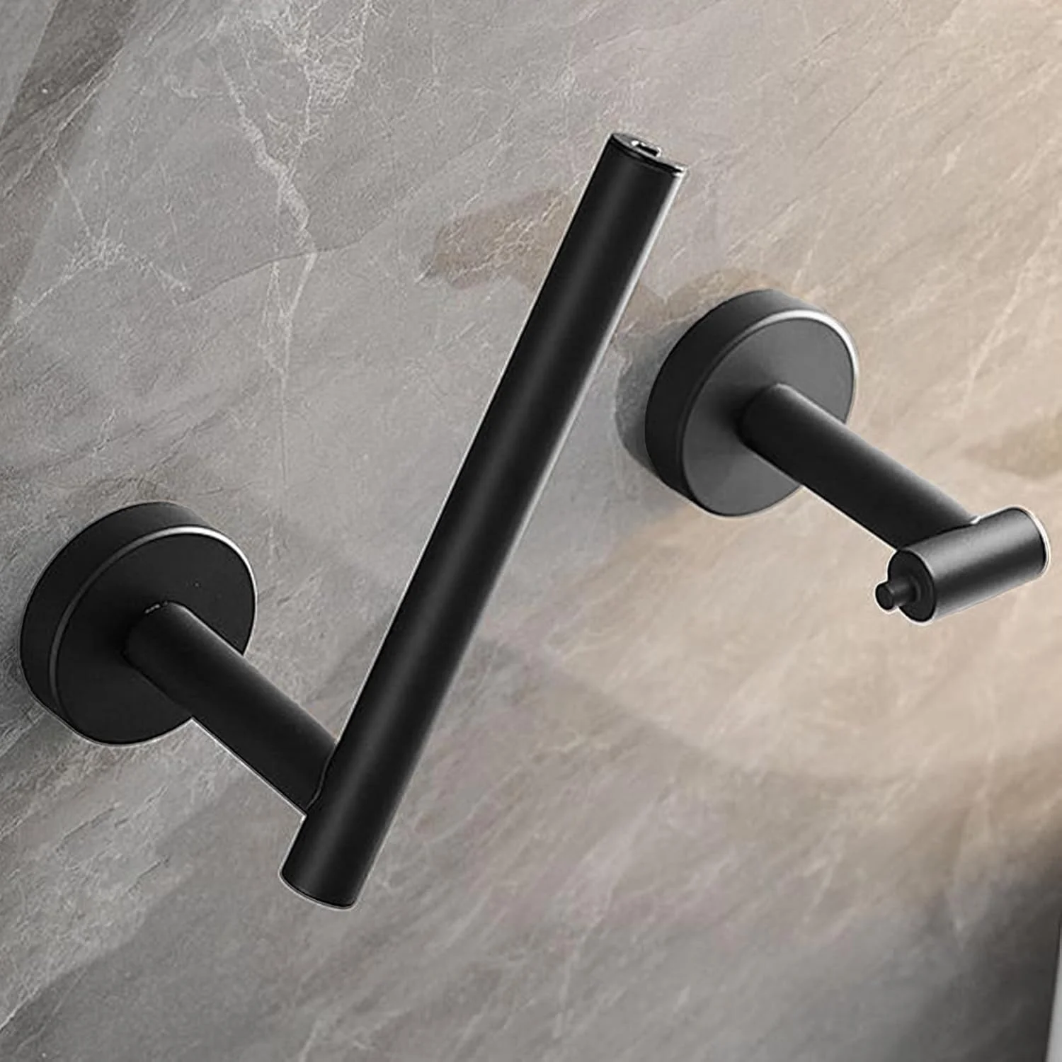 جا دستمال کاغذی دیواری | نگهدارنده رول دستمال کاغذی دیواری | پخش کننده حوله دستمال کاغذی با ساختار چرخشی برای کابینت حمام، آشپزخانه، هتل و سرویس بهداشتی