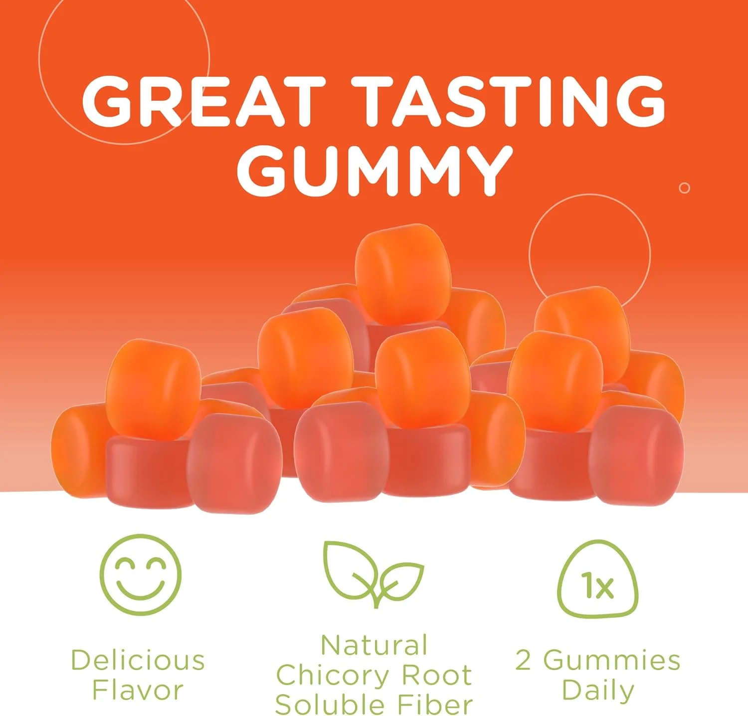 پاستیل فیبر Chapter One Zahler، حاوی فیبر محلول ریشه کاسنی طبیعی، دارای گواهی حلال، 60 عدد پاستیل طعم دار پاستیل فیبر Chapter One Zahler، حاوی فیبر محلول ریشه کاسنی طبیعی، دارای گواهی حلال، 60 عدد پاستیل طعم دار