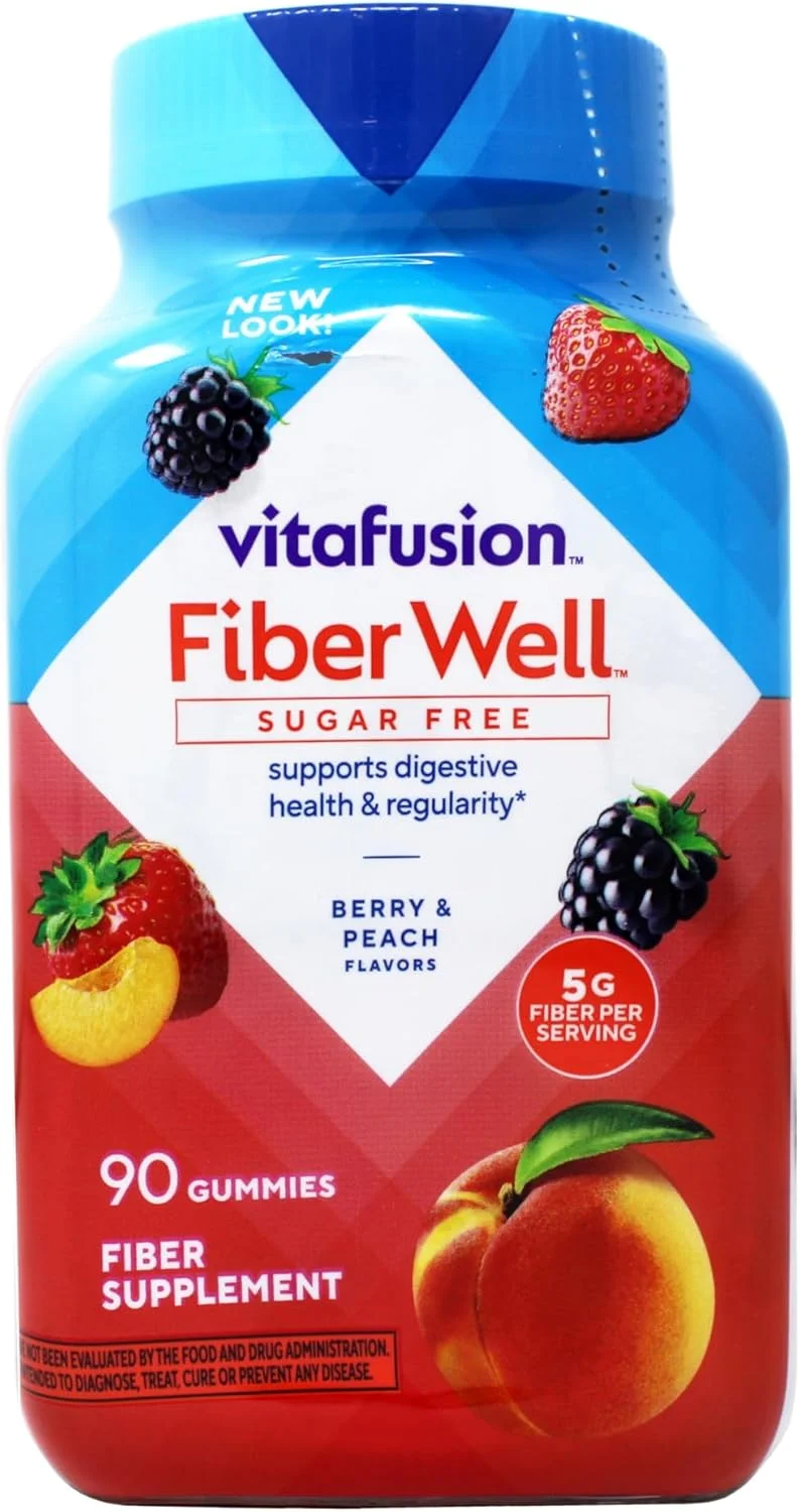 پاستیل فیبر ویتافیوژن Fibre Well، ۹۰ عدد پاستیل فیبر ویتافیوژن Fibre Well، ۹۰ عدد