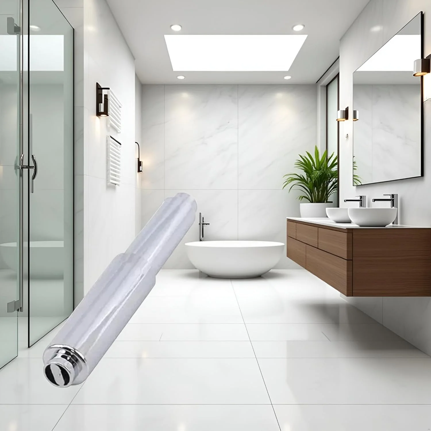 جا دستمال کاغذی نقره ای، جایگزین غلطک نگهدارنده دستمال توالت فنری برای لوازم جانبی سخت افزاری حمام، آشپزخانه و سرویس بهداشتی جا دستمال کاغذی نقره ای، جایگزین غلطک نگهدارنده دستمال توالت فنری برای لوازم جانبی سخت افزاری حمام، آشپزخانه و سرویس بهداشتی