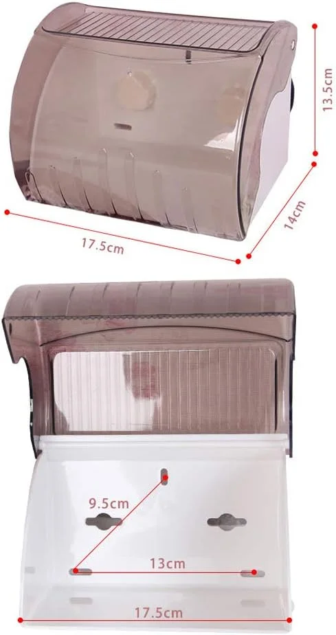 جا دستمال کاغذی مستطیلی ضد آب، روکش دار، نصب دیواری، جعبه دستمال کاغذی رولی پلاستیکی، قفسه نگهداری (نوع پیچی) جا دستمال کاغذی مستطیلی ضد آب، روکش دار، نصب دیواری، جعبه دستمال کاغذی رولی پلاستیکی، قفسه نگهداری (نوع پیچی)